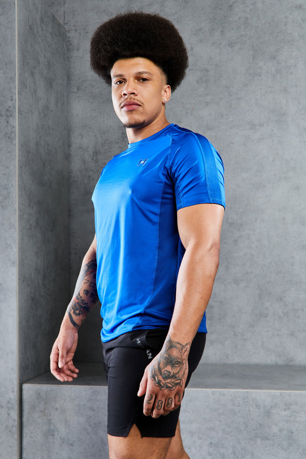 Blue Cool Fit Gym T-Shirt