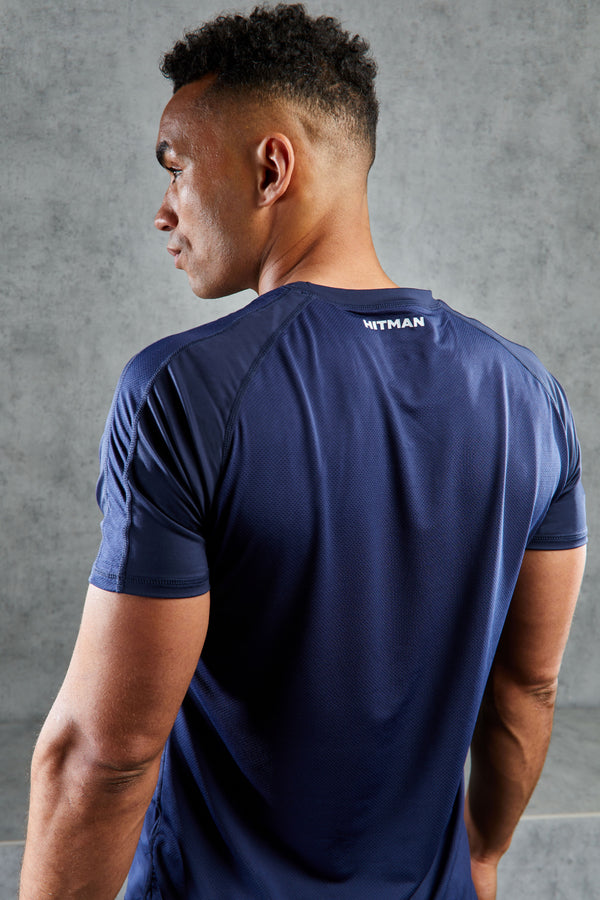 Navy Cool Fit Gym T-Shirt