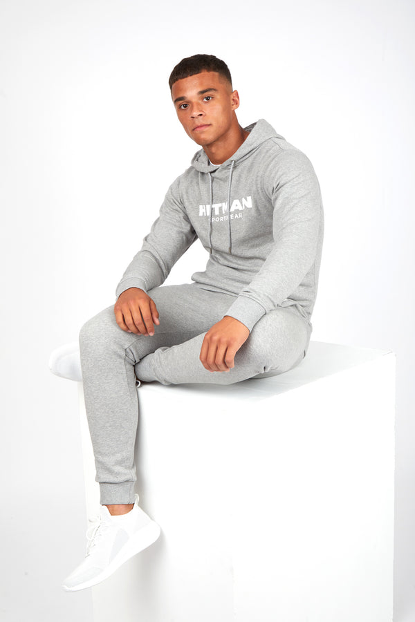 Grey Text Tracksuit