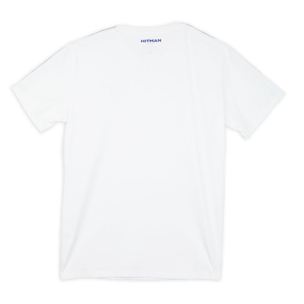 White Classic Tri Tape T-Shirt