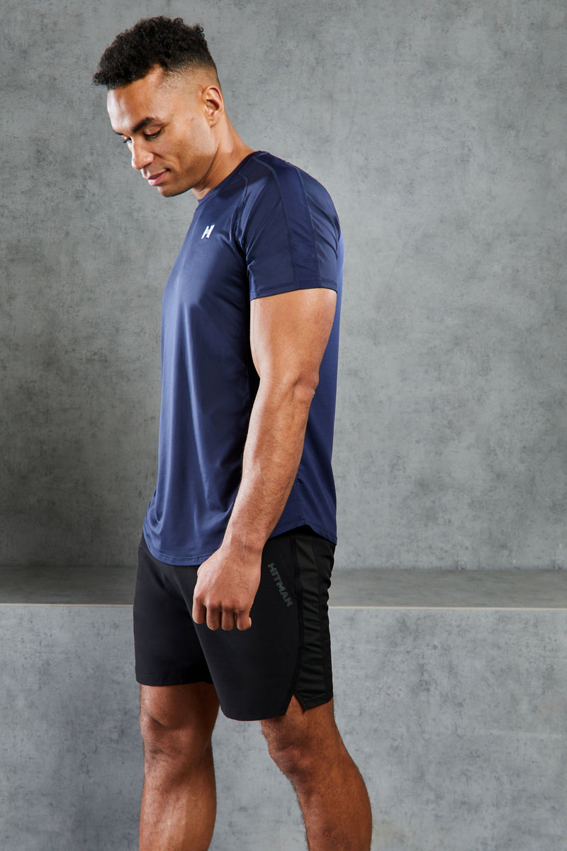 Navy Cool Fit Gym T-Shirt
