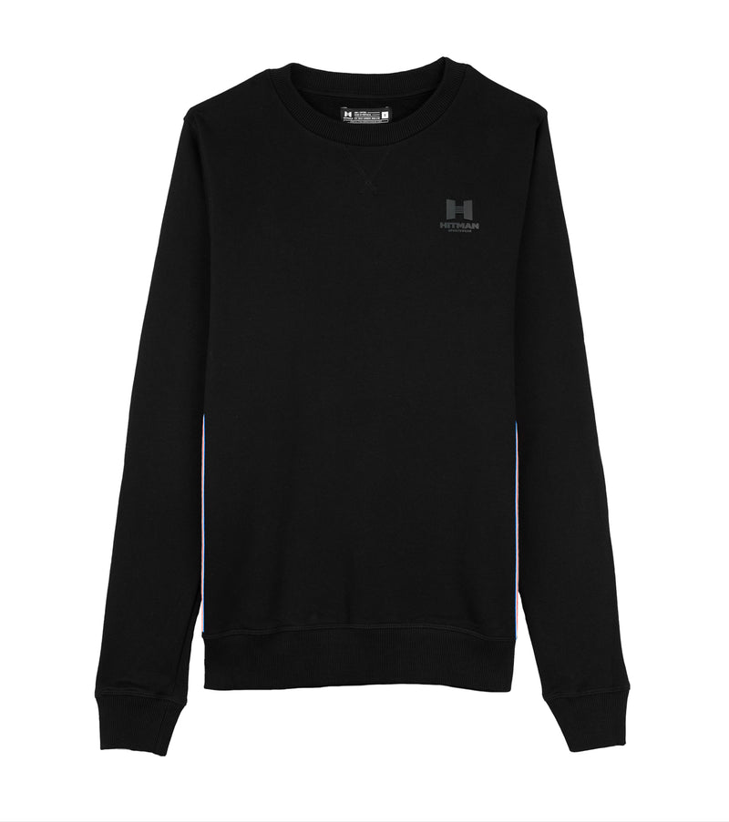 Black INTL Sweatshirt & Joggers Tracksuit