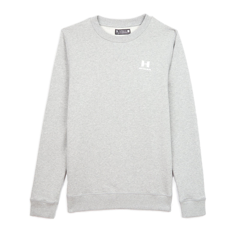 Grey and White Sweatshirt Tracksuit