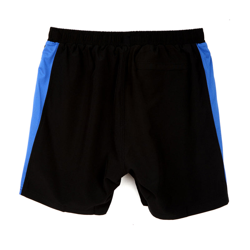 Black/Blue Classic Gym Shorts