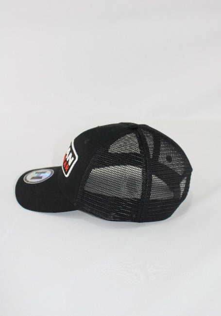 Black White and Red Hitman Hat